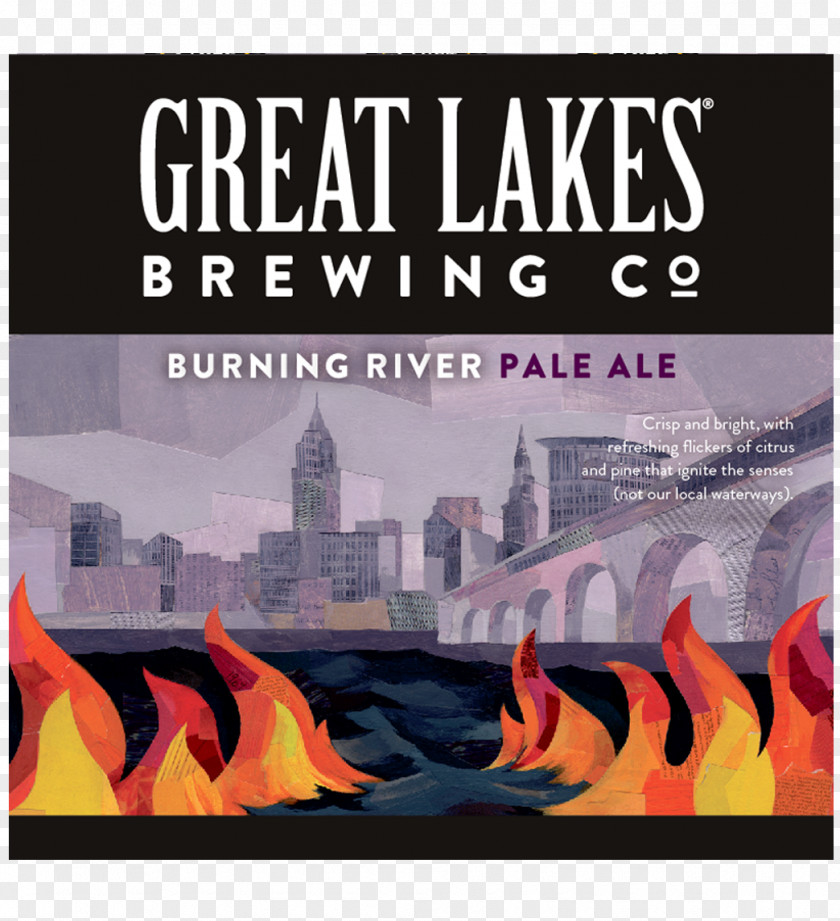 Burning Great Lakes Brewing Company Irish Red Ale Beer Cocktail PNG