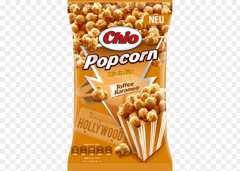Caramel Popcorn Kettle Corn Chio Salsa PNG