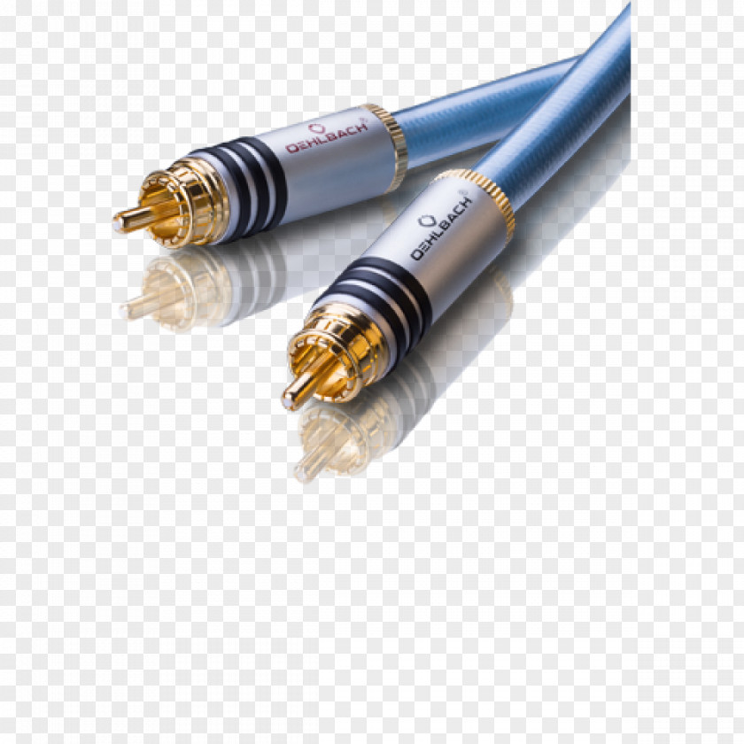 Coaxial Cable RCA Connector Electrical Sound Audio PNG