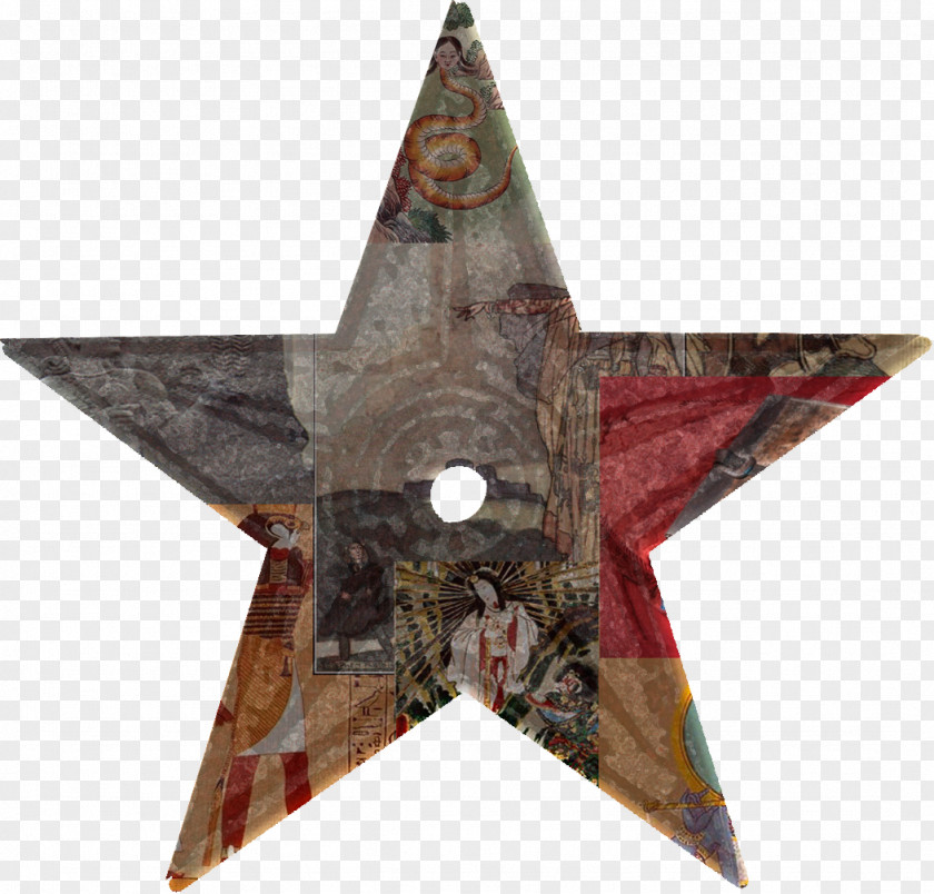 Goddess Five-pointed Star Blackstar Black Clip Art PNG