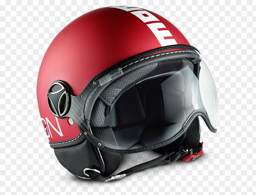 Helmet Momo Red Car White PNG