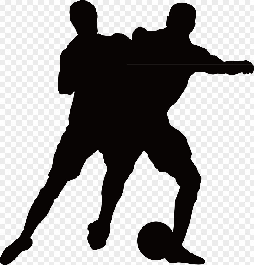Penalty Child Silhouette Football Player Illustration PNG