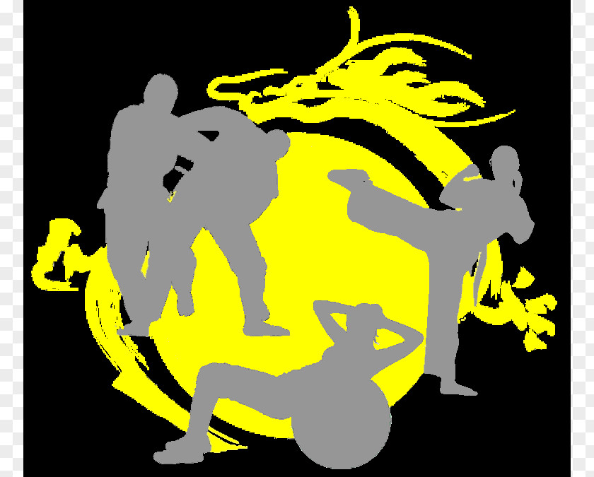 Judo Image Clip Art Illustration Silhouette Human Behavior Design PNG