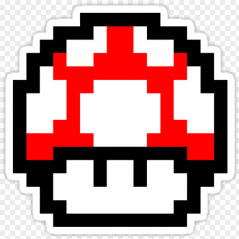 Mario Bros Super Bros. Mushroom 8-bit Toad PNG