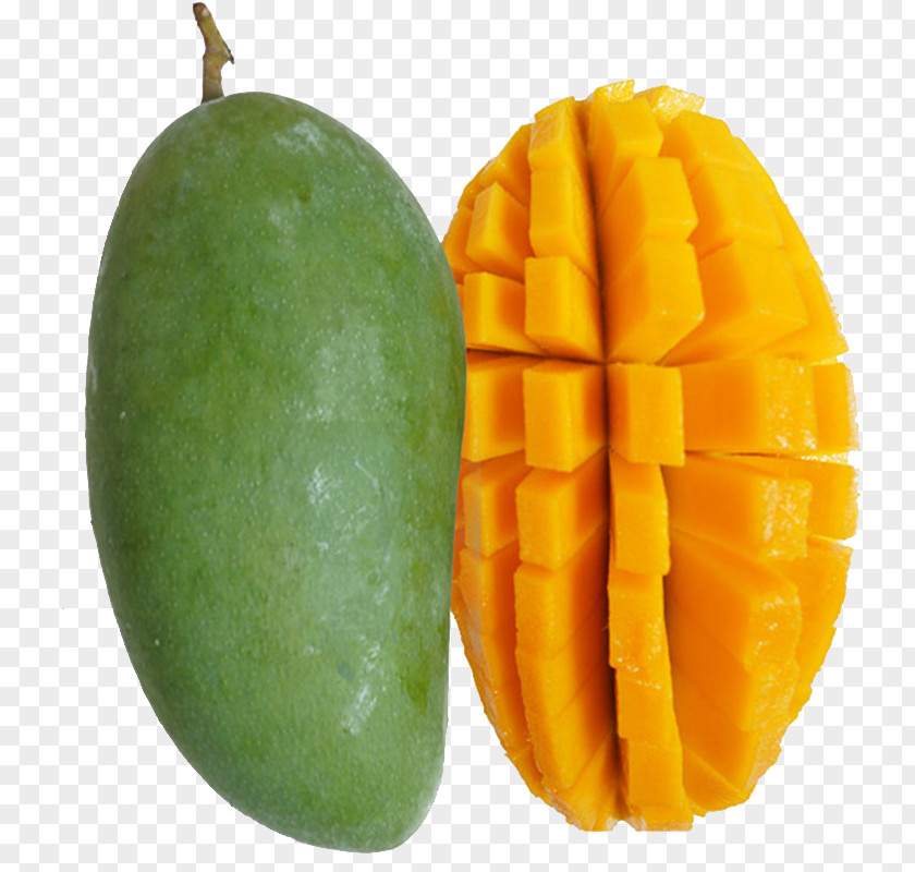 Peel Mango Jinhuang Food Auglis Fruit PNG