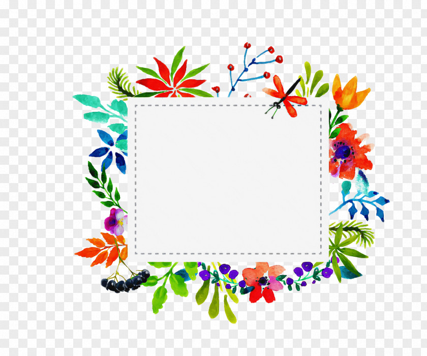 Plant Picture Frame PNG