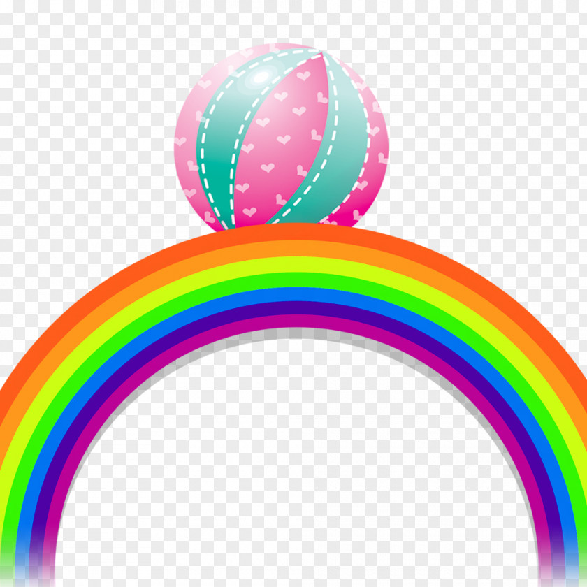 Rainbow Balloons Hot Air Balloon Color PNG