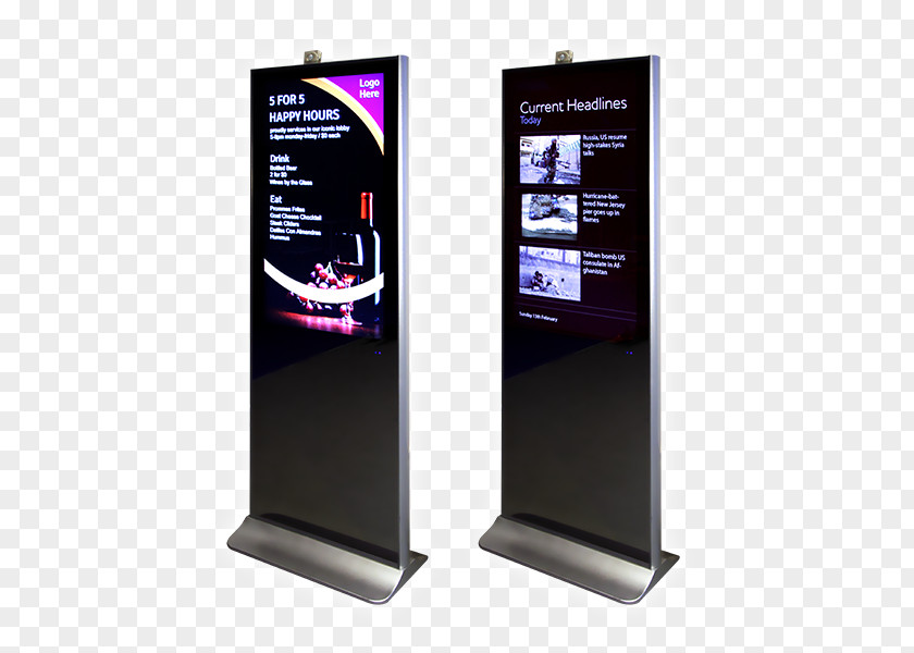 Three Dimensional Style Display Advertising Interactive Kiosks Multimedia Web Banner PNG