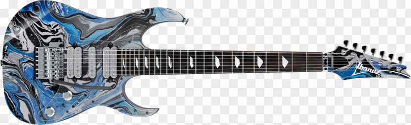 25th Anniversary Passion And Warfare Ibanez Steve Vai Limited Edition UV77 Universe Electric Guitar PNG
