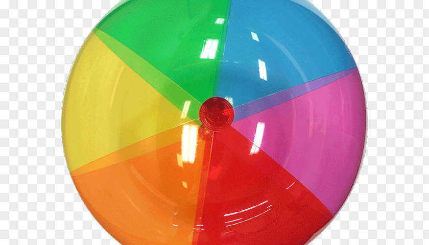 Beach Ball Rainbow Image Sphere PNG
