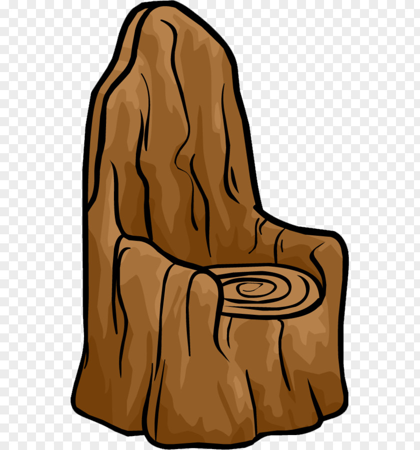 Chair Stool Tree Stump Seat Sitting PNG