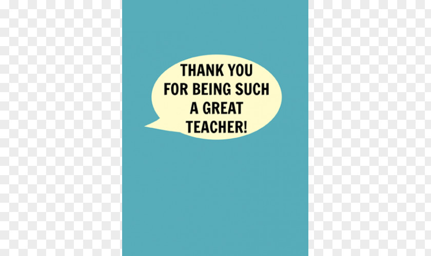 Thank You Teacher Paper Cloob Poster Font PNG