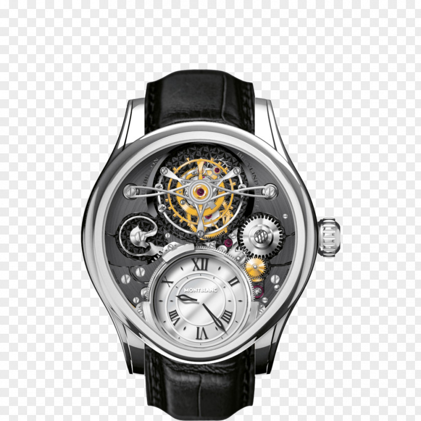 Watch Villeret Montblanc Pocket Tourbillon PNG