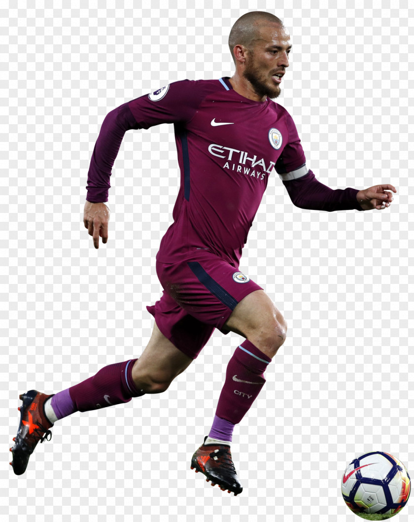 David Silva Manchester City F.C. Jersey Team Sport Football Art PNG