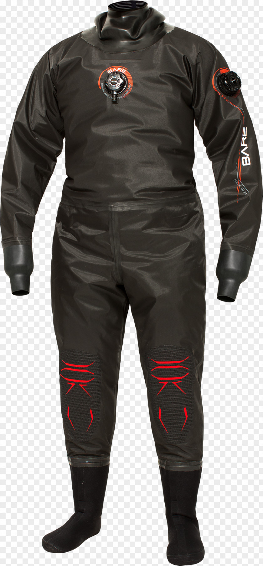 Diving Suit Dry Scuba Wetsuit Glove PNG