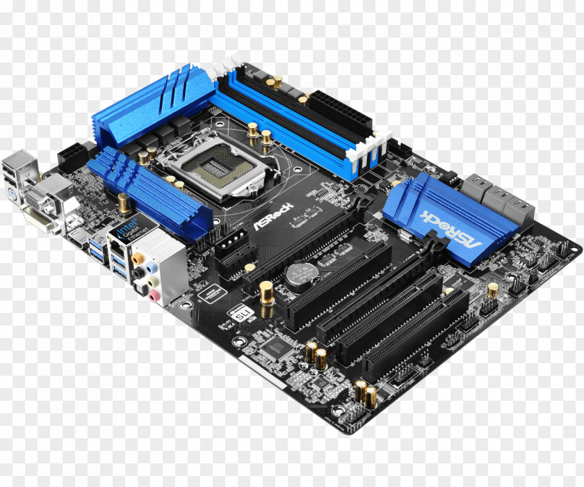 Intel LGA 1150 ATX CPU Socket Motherboard PNG