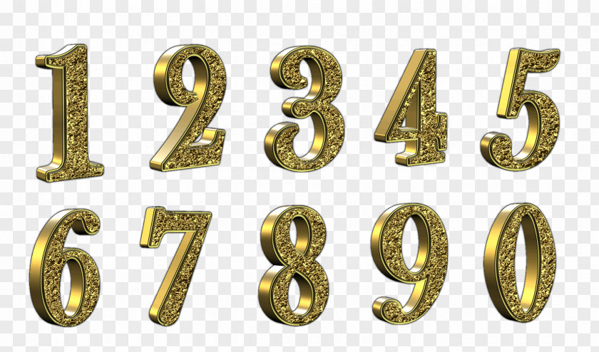 Number Clip Art PNG