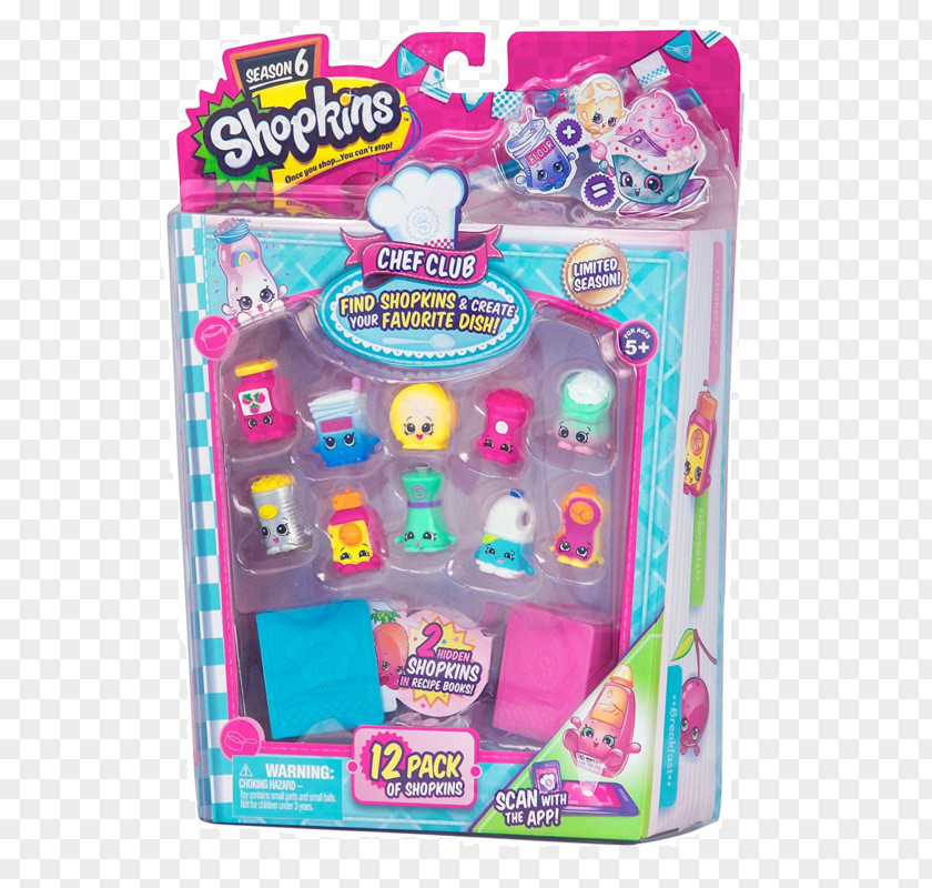 Shopkins Chef Club Literary Cookbook Season 6 12 Pack (Styles May Vary) PNG