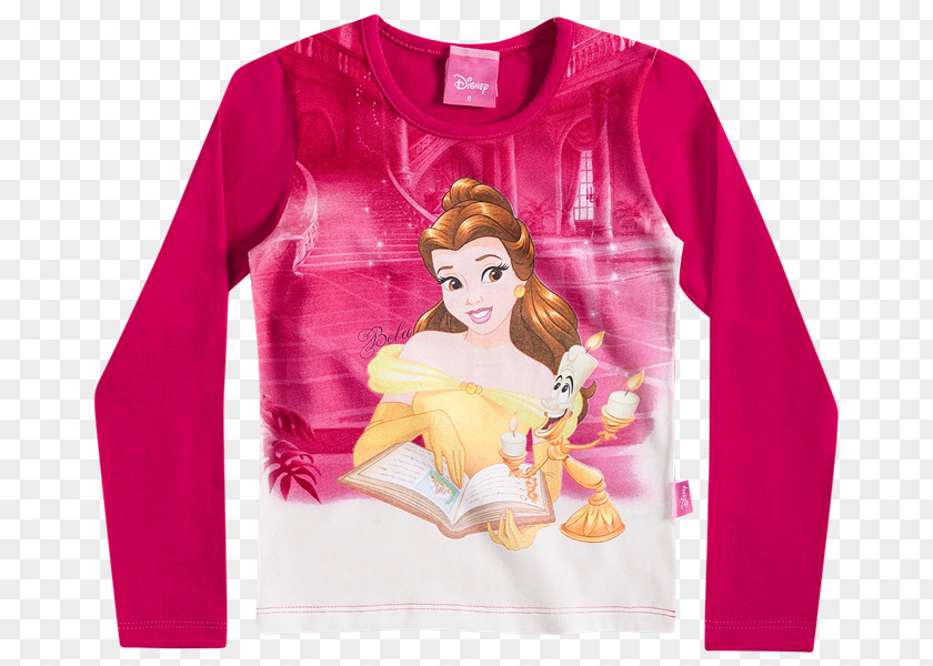 T-shirt Beauty And The Beast Clothing Sleeve 0 PNG