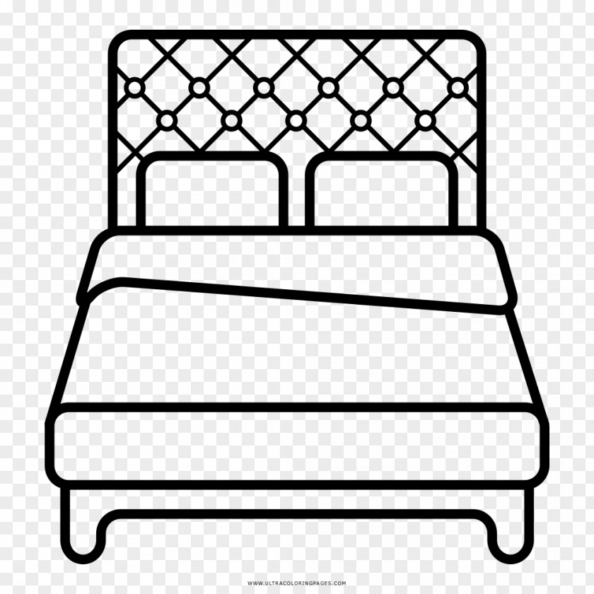 Table Bedside Tables Mattress Drawing PNG