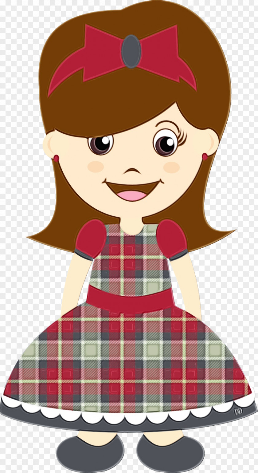 Fictional Character Tartan Cartoon Plaid Pattern Clip Art Textile PNG