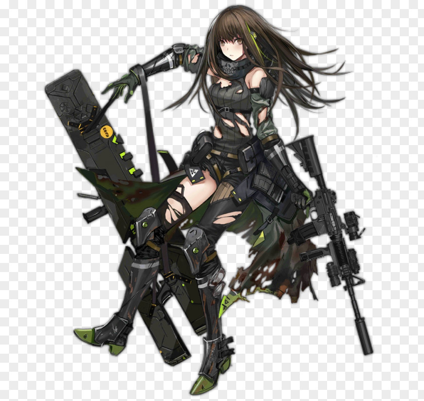 M4a1 Girls' Frontline M4 Carbine Weapon M16A2 PNG