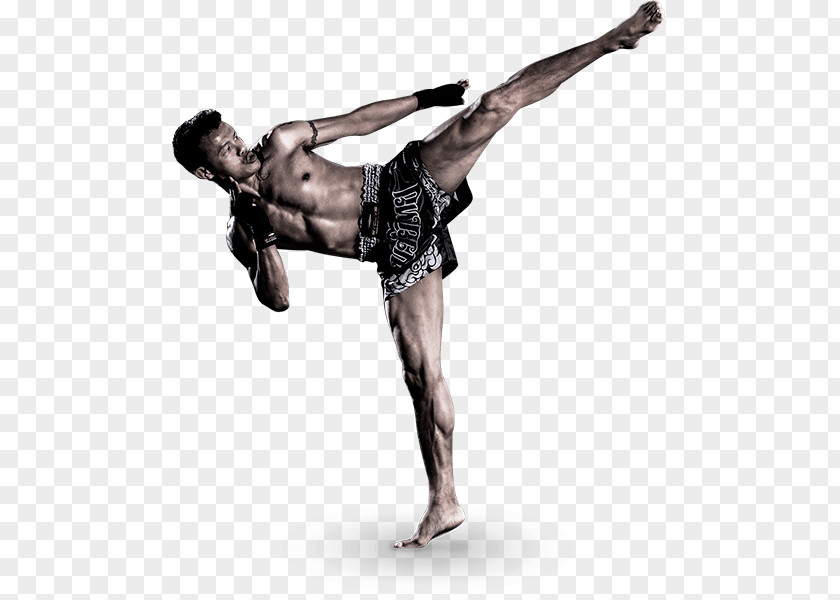 Mixed Martial Arts Muay Thai Boxing Kick PNG