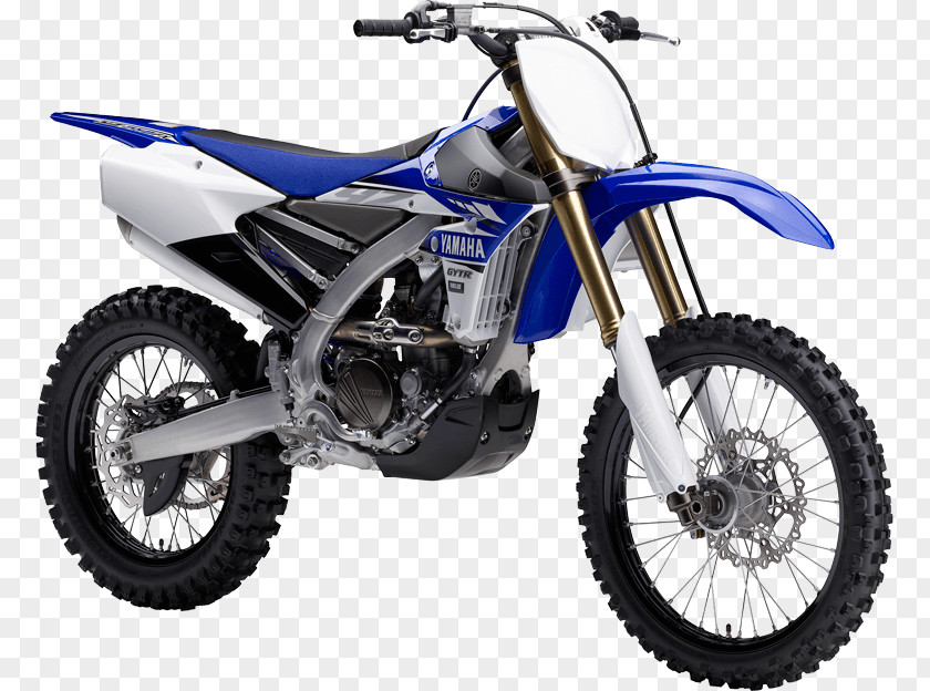 Motorcycle Yamaha Motor Company YZ450F YZ250 Motocross PNG