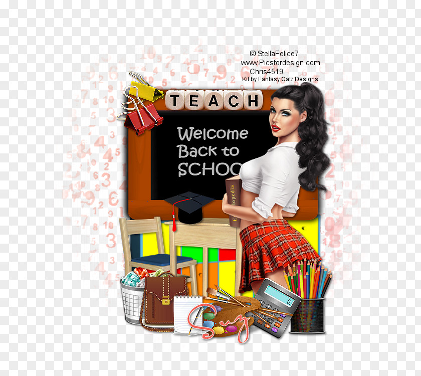 School Tag Toy PNG