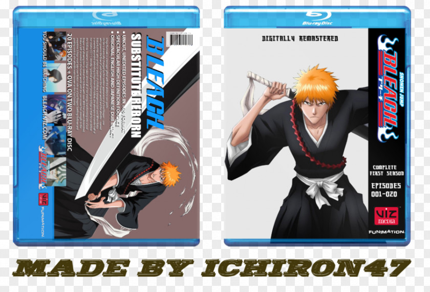 Season 1Ichigo Kurosaki Blu-ray Disc Ichigo Rukia Kuchiki Bleach PNG