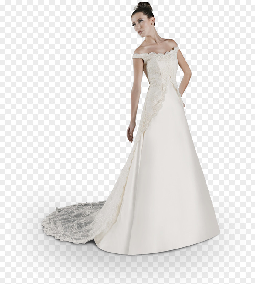 Dress Wedding Bride Ivory PNG