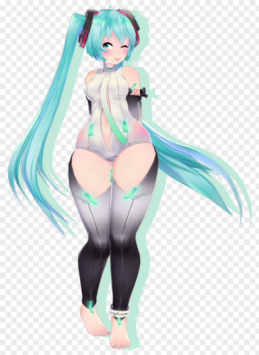 Hatsune Miku MikuMikuDance Character Vocaloid PNG