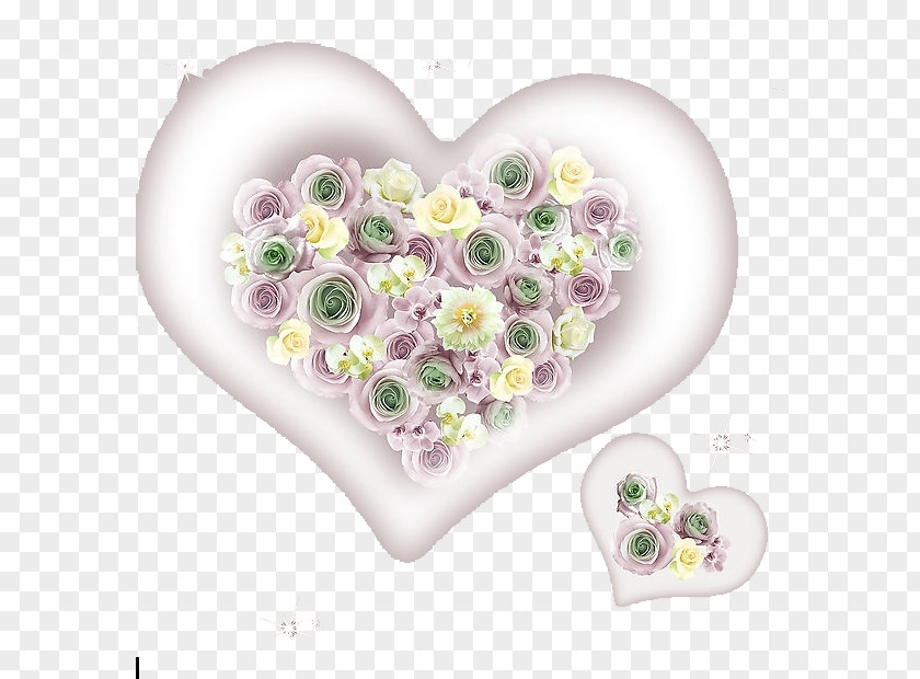 Rose Love Creative Floral Design Clip Art PNG