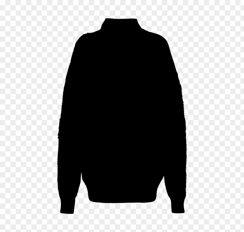 Sweater Sweatshirt Flight Jacket Black PNG