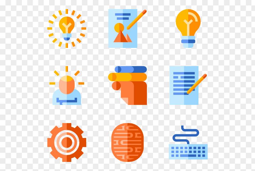 Design Thinking Icon Clip Art PNG