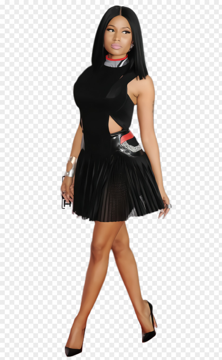 Formal Wear Aline Hair Cartoon PNG