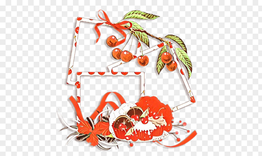 Holiday Ornament Plant Fruit Cartoon PNG