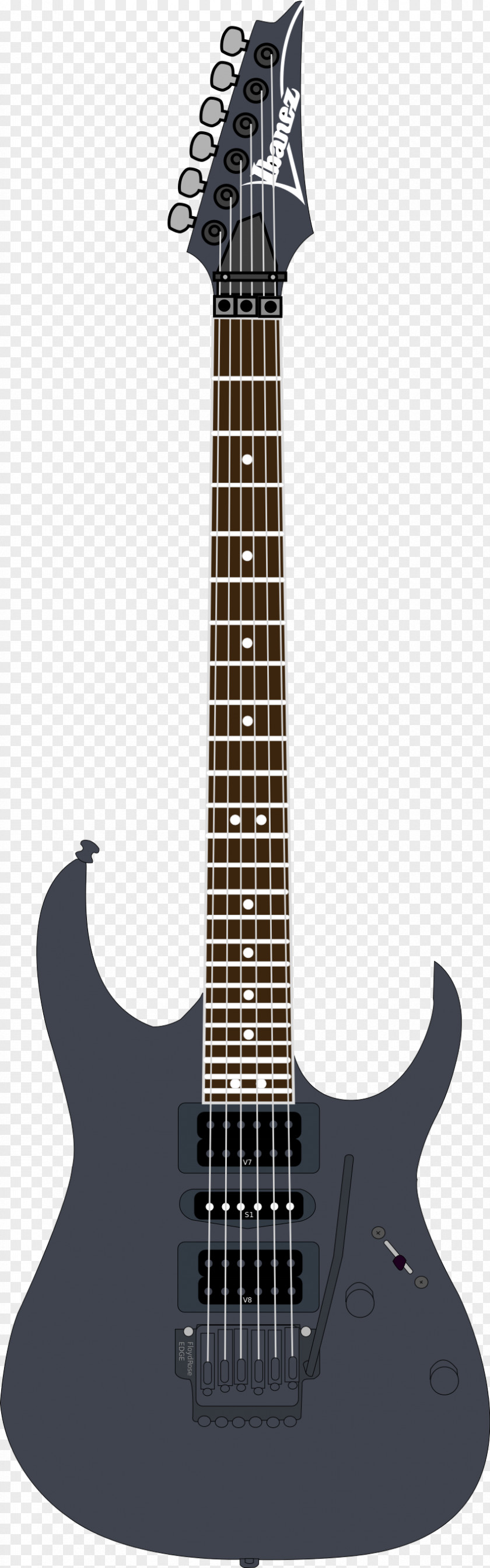 Ibanez RG Electric Guitar String Instruments Bass PNG
