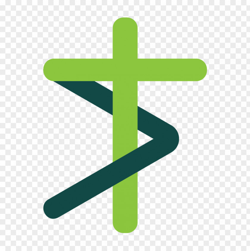 Line Logo Green PNG