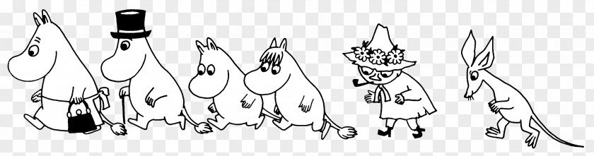 Mumin Moominvalley Moomins Snufkin Snork Maiden Cartoon PNG