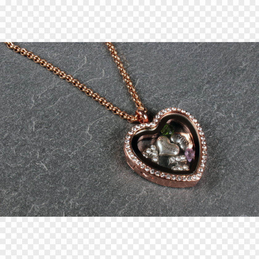 Necklace Locket Silver PNG