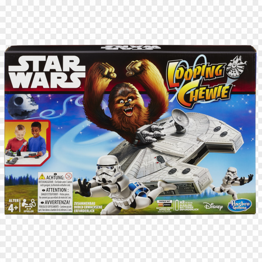 Stormtrooper Chewbacca Star Wars Loopin' Chewie Game PNG