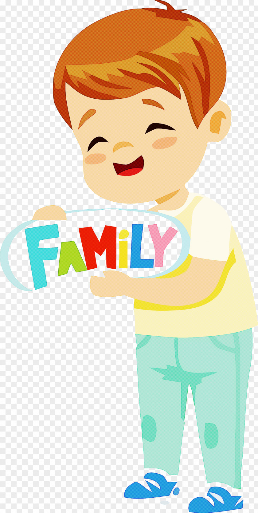 Cartoon Child Happy Toddler PNG