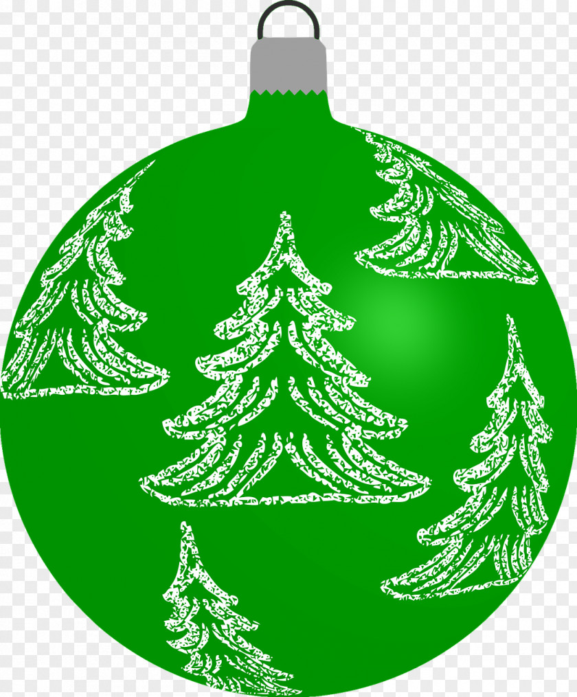 Christmas Tree Bombka Ornament Clip Art PNG