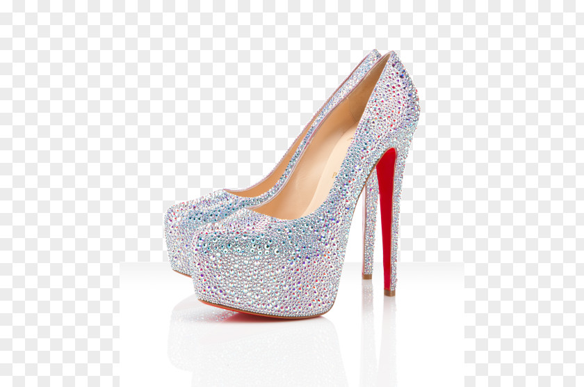 Court Shoe High-heeled Imitation Gemstones & Rhinestones Peep-toe PNG