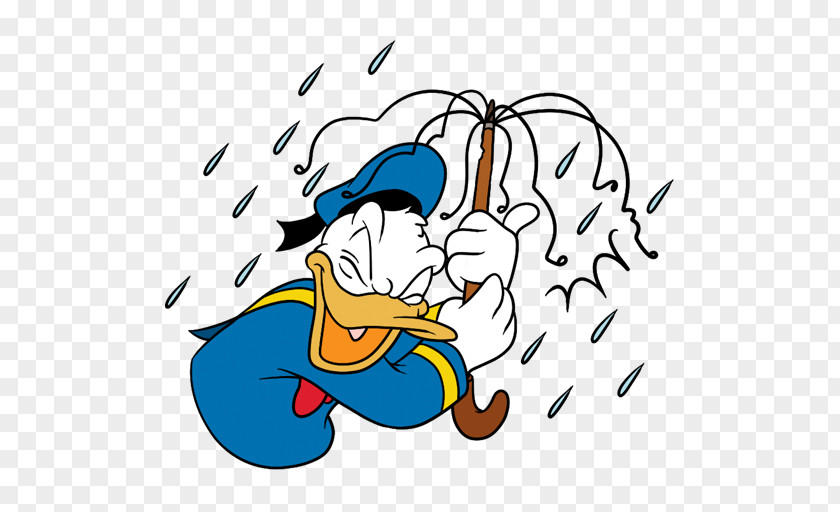 Donald Duck Telegram Sticker Daisy PNG