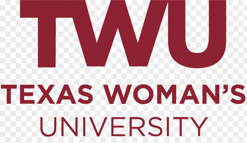 Texas Woman's University Logo Brand Font Line PNG