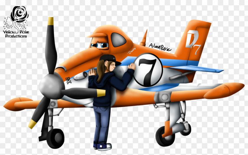 Dusty Crophopper Ripslinger Airplane Skipper Art PNG