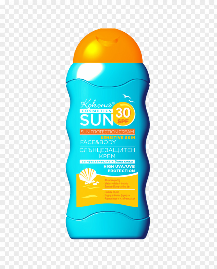 Face Sunscreen Factor De Protección Solar Lotion Cream PNG