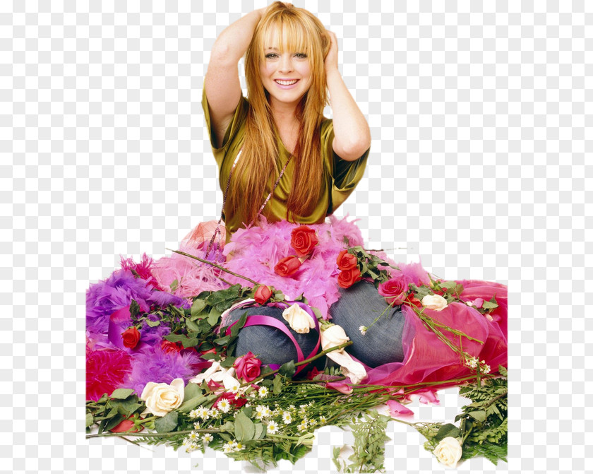 Lindsay Lohan Confessions Of A Teenage Drama Queen Garden Roses Floral Design PNG